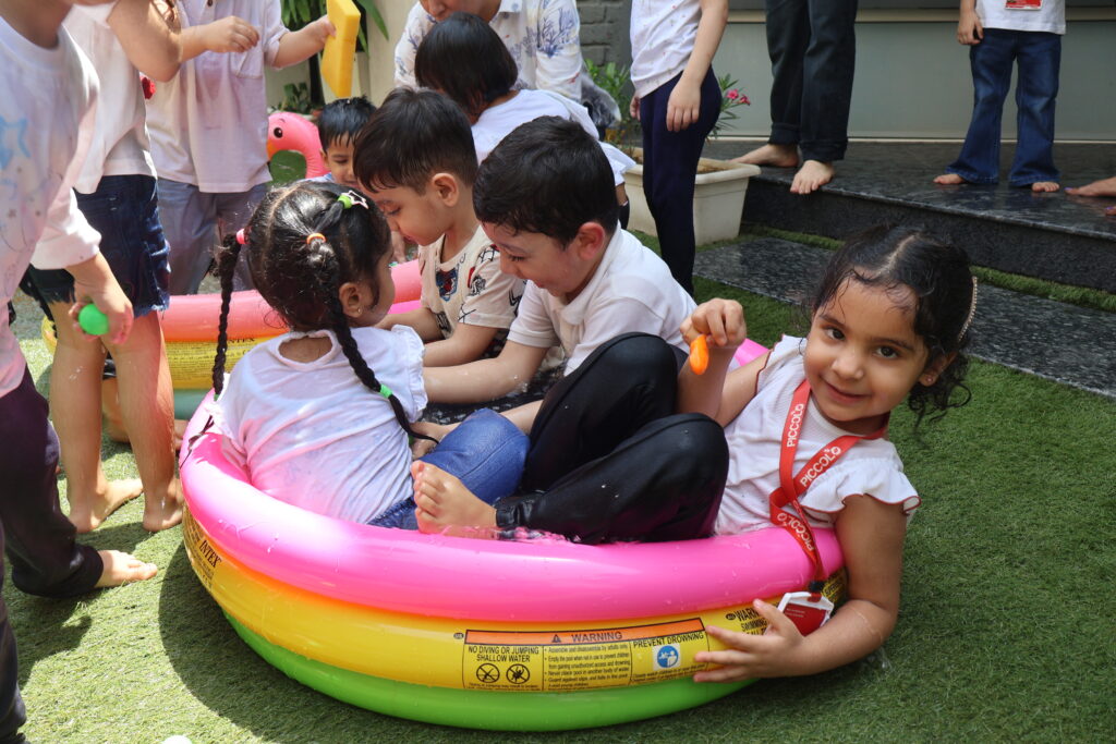 Kids enjoying summer camp